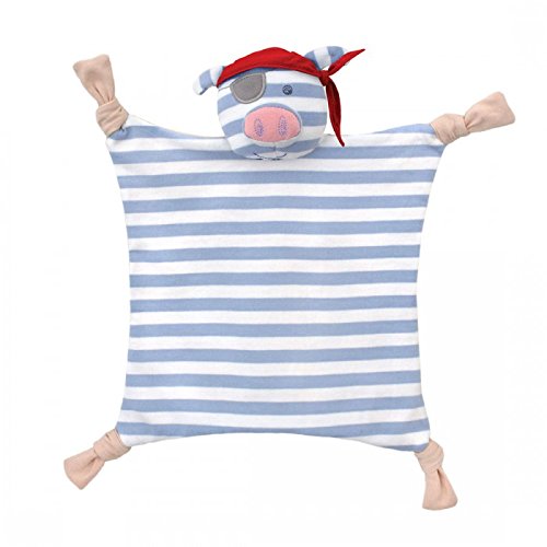 Organic Farm Buddies Blankie, Pirate Pig