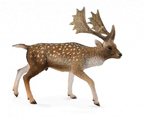 Collect A Woodlands Fallow Deer Male Toy Figure