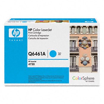 New-HP Q6461A - Q6461A Toner, 12000 Page-Yield, Cyan - HEWQ6461A