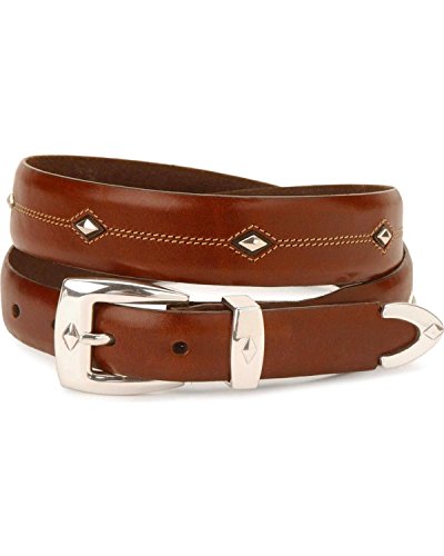 Denver Diamond Leather Belt (46-52)