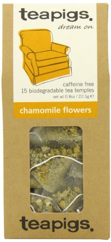 Teapigs Chamomile Flowers Tea - Made of Whole Leaf Only - 15 Teabags (Pack of 2)
