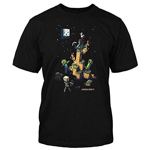 Minecraft Tight Spot with Logo Men's Short Sleeve T-Shirt