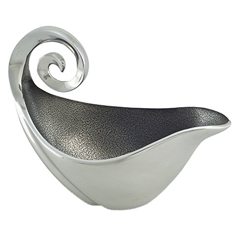 Algopix Similar Product 8 - Gaudi Inspired Organic Swirls Gravy Boat