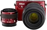 【Amazon.co.jp限定】Nikon1 J3 HLK+55-200mm超望遠セットA レッド N1J3+55-200RDBEKA