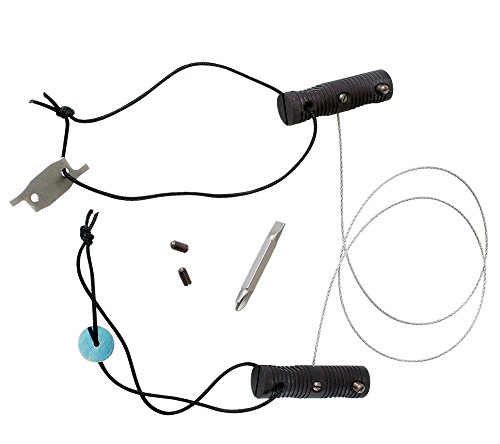 FastFire Grip-S Survival Tool with Handles, Drivers and Wire Saw