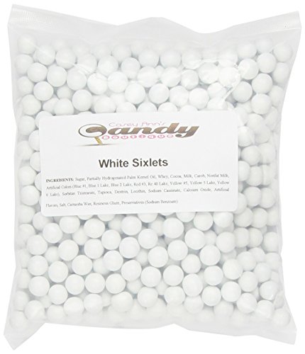 White Sixlets (1 Pound Bag)