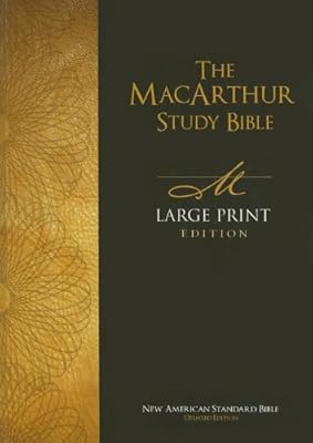 MacArthur Study Bible-NASB-Large Print