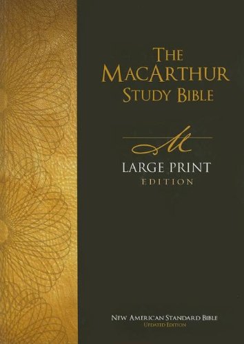 MacArthur Study Bible-NASB-Large Print by Anonymous
