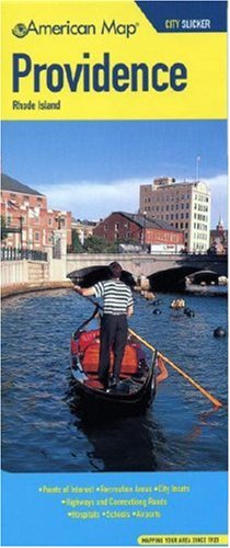 American Map Providence, Rhode Island City Slicker by American Map Corp