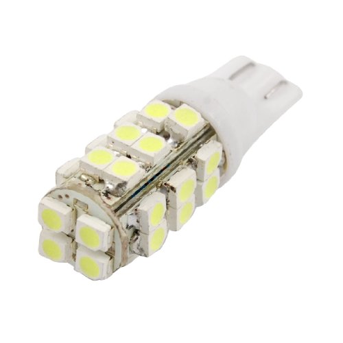 

10 Pcs T10 W5W 28 SMD 3528 LED Car Indicator White Light Bulbs
