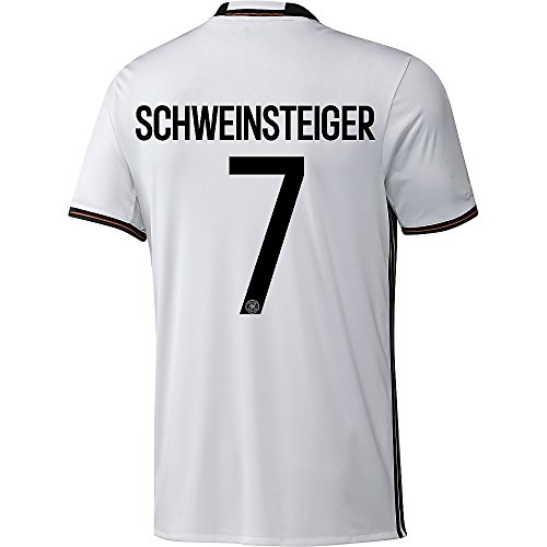 Adidas Schweinsteiger #7 Germany Home Soccer Jersey Euro 2016