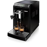 Philips HD8844/01 4000 Serie Kaffeevollautomat, CoffeeSwitch, automatischer Milchaufschäumer, schwarz