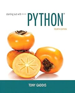 Starting Out with Python Plus MyProgrammingLab with Pearson eText -- Access Card Package