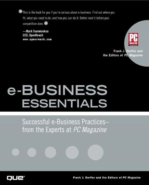 e-Business Essentials: Successful e-Business Practices - From the Experts at PC Magazine by Editors of PC Magazine