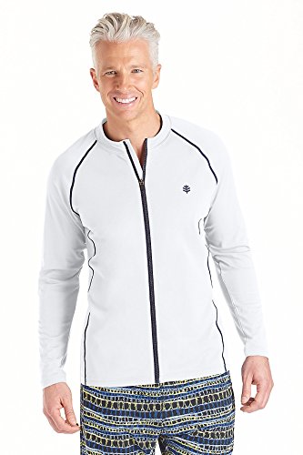 Coolibar UPF 50+ Men's Long Sleeve Water Jacket - Sun Protective