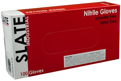 Algopix Similar Product 14 - Ammex SN Slate Black Nitrile Glove