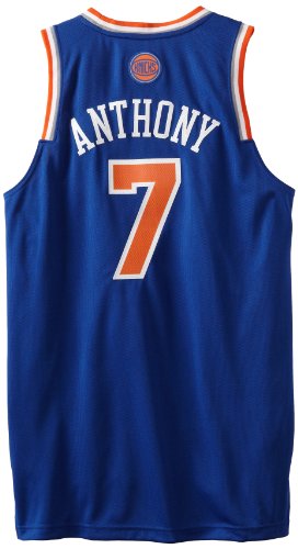 NBA New York Knicks Blue Swingman Jersey Carmelo Anthony #7