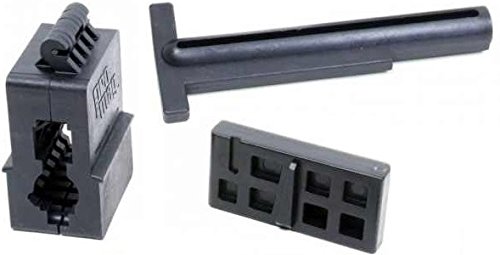 

ProMag Industries PM123A AR-15 M16 Upper and Lower Mag Well Block Set + Ultimate Arms Gear AR15 M4 .223 5.56 Rifle Bench Grey Gray Neoprene Schematics Gun Mat + Heavy Duty Powder Coated Steel Armorer's Multi Tool Combo Wrench For Install & Disassembly