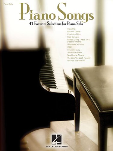Piano Songs by Hal Leonard Corp. 				  						  					 		 			  					  		                  	                   		                  			(Creator)