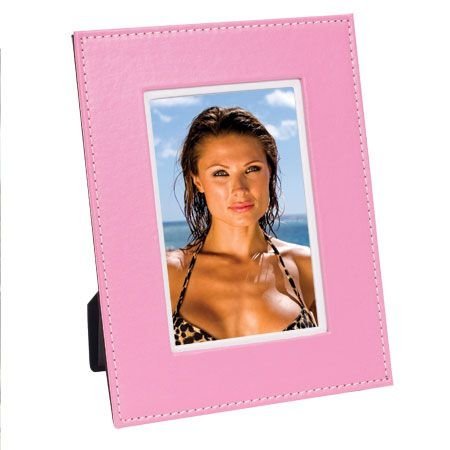 Algopix Similar Product 19 - QLT Deluxe Leather 4 by 6 Picture Frame
