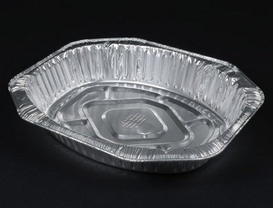 

Durable Aluminum Foil Oval Roaster (40010)