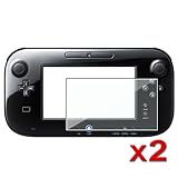 eForCity Anti Scratch Reusable Screen Protector Compatible with Nintendo Wii U Gamepad