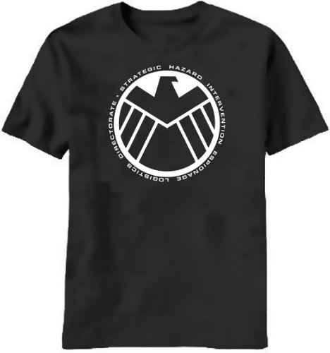 Agents of S.H.I.E.L.D. SHIELD T-Shirt Night Merchandise Avengers T-Shirt XL