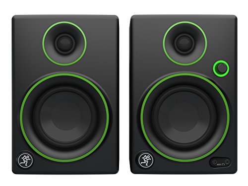 Mackie CR3 altavoz - Altavoces (Negro, Corriente alterna, 100 - 240 V, 50 - 60 Hz, Piso, Mesa/estante, Integrado)