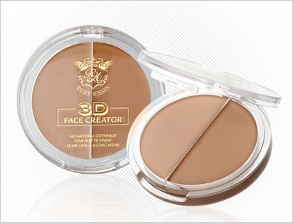3D FACE CREATOR - Ruby Kisses HD 2 Color Foundation + Concealer