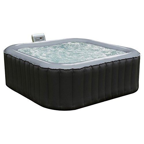Spa gonflable carré 185cm - 6 personnes