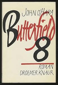 Butterfield 8 Roman / Roman Droemer Knaur