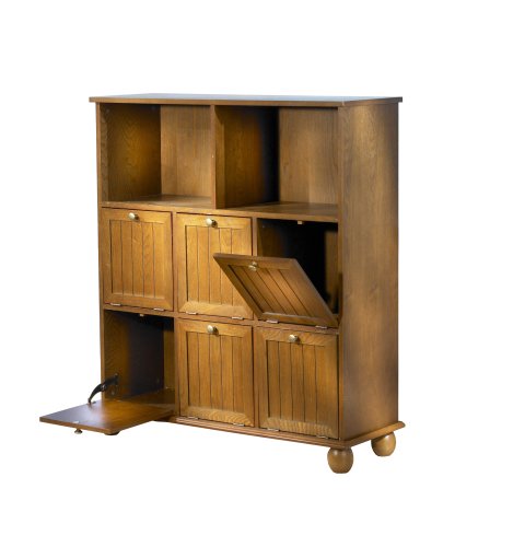 Target Marketing Systems Storage Chest, Oak