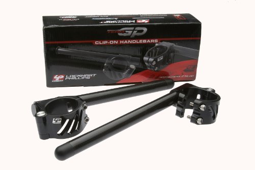 

Team GP 7 Degree Clamp Style Clip-ons Carbon/Aluminum 51MM