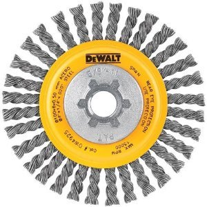 

DEWALT DW4925B 4" X 5/8"-11 Hp .020 Carbon Stringer Wire Whl Bu (Price is for 6 Each/Case)