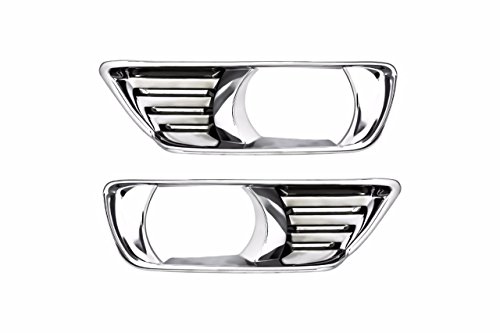 Sizver Chrome fog light covers For 2007-2009 Toyota Camry