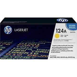 HP 124A (Q6002A) Yellow Original LaserJet Toner Cartridge
