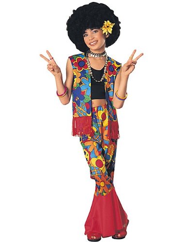 Hippie Flower Power Kids Costume