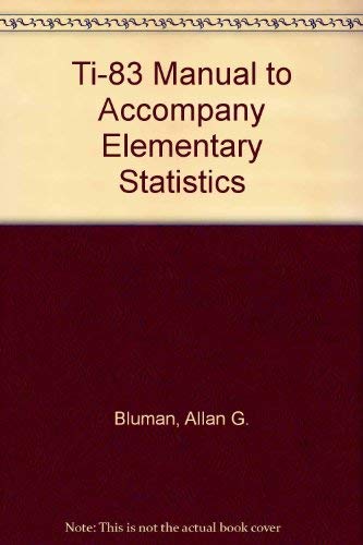 Elementary Statistics by Allan G. Bluman