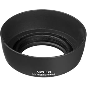 Vello ES-62 Lens Hood with Adapter