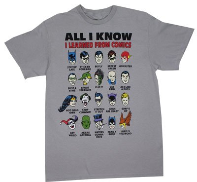 JLA All I Know Grey T-Shirt