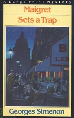 Maigret Sets a Trap (G K Hall Nightingale Series Edition)