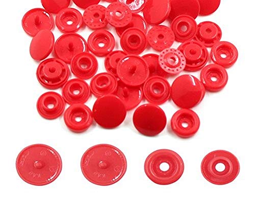 Algopix Similar Product 12 - 20 Sets KAM T5 12MM Round Plastic Snaps
