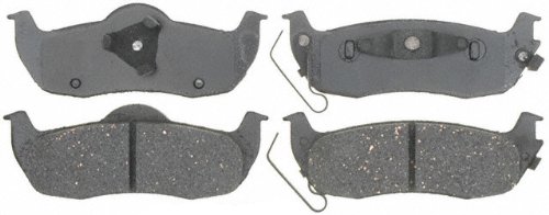 Prime Choice Auto Parts SCD1041 Rear Ceramic Brake Pad Set
