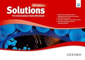 Solutions: Pre-Intermediate: Online Workbook - Card with Access Code