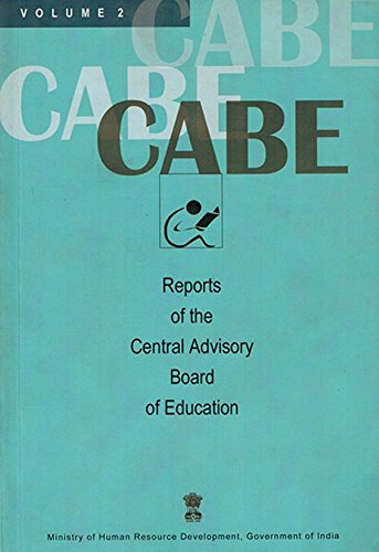 CABE:REPORTS OF THE CENTRAL ADVISORY by unknown author