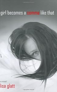 A girl becomes a comma like that