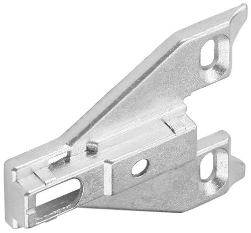 Woodtek 147482, Hardware, Hinges, Concealed, 3mm Cast Face Frame Plate Screw-On