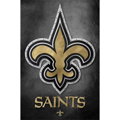 New Orleans Saints - Logo NFL Sports Poster