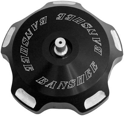 

GAS CAP ANOD BLK BANSHEE LOGO