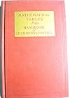 Mathematical Tables from Handbook of Chemistry and Physics, 1947, 358 pages with illustrations.